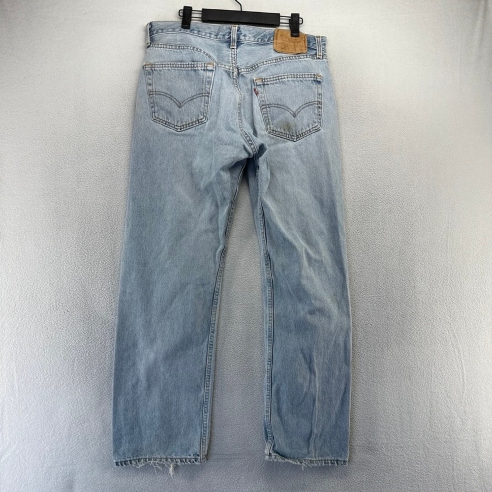 Vintage Levis Jeans men's 36x30 Fits 33x29 Blue Distressed 501xx 501 XX Usa Made